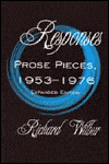 Responses: Prose Pieces, 1953-1976