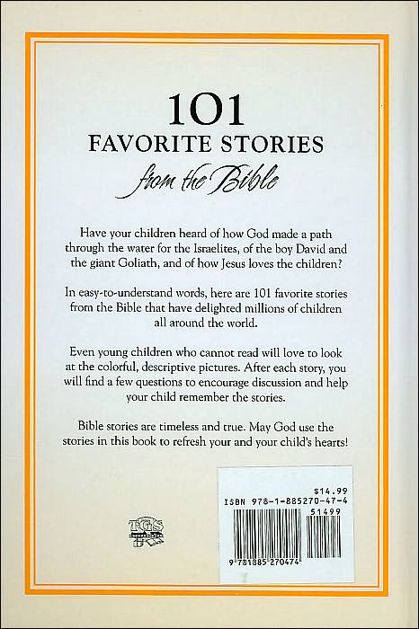 101 Favorite Stories From The Bible