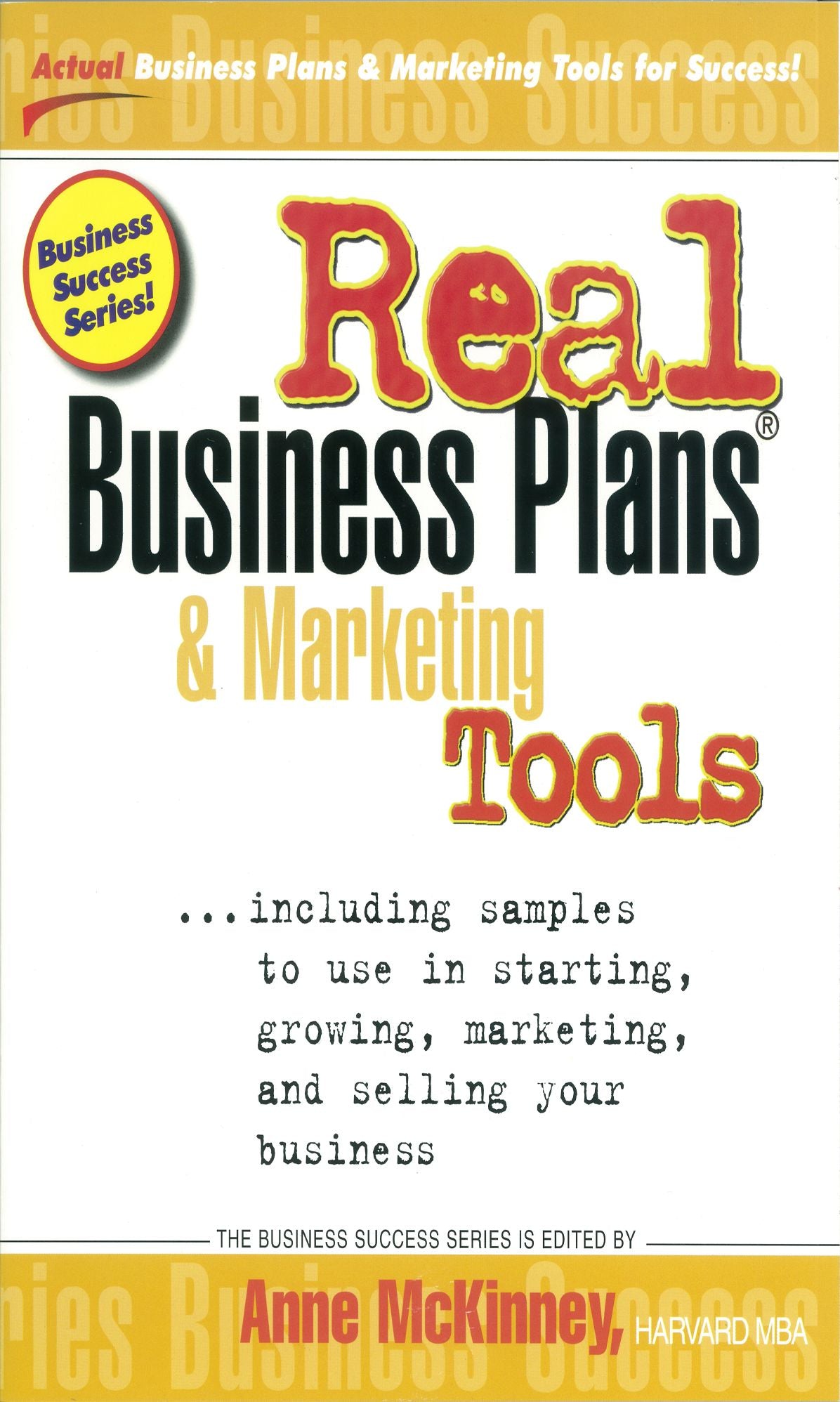 Real Business Plans and Marketing Tools