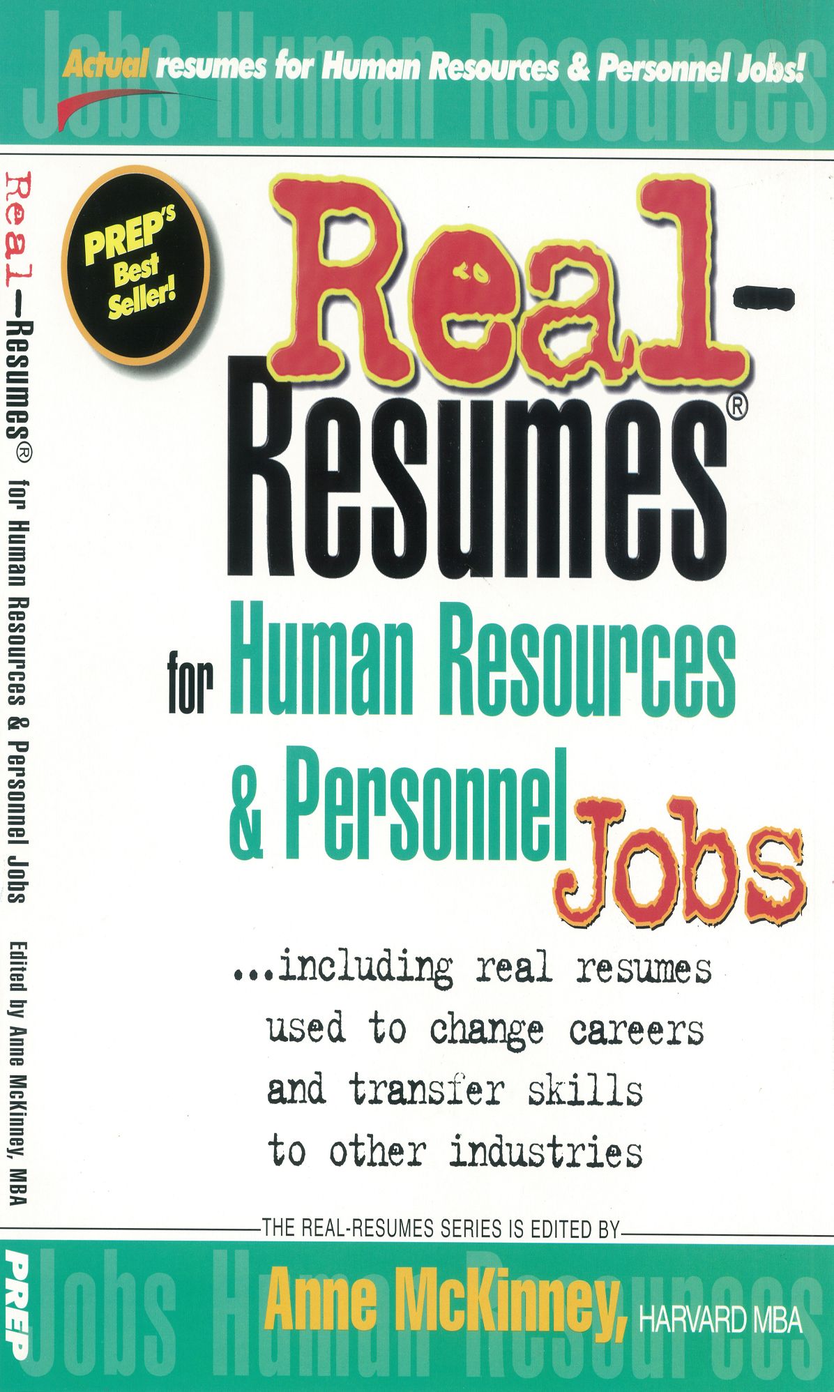 Real-Resumes for Human Resources & Personnel Jobs