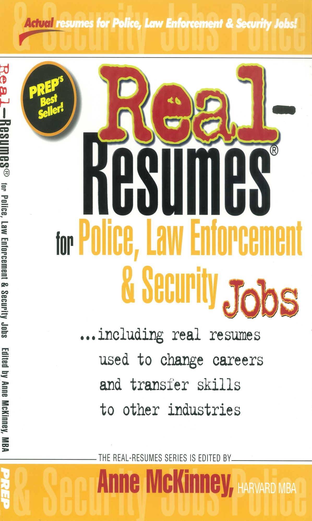 Real-Resumes for Police, Law Enforcement & Security Jobs