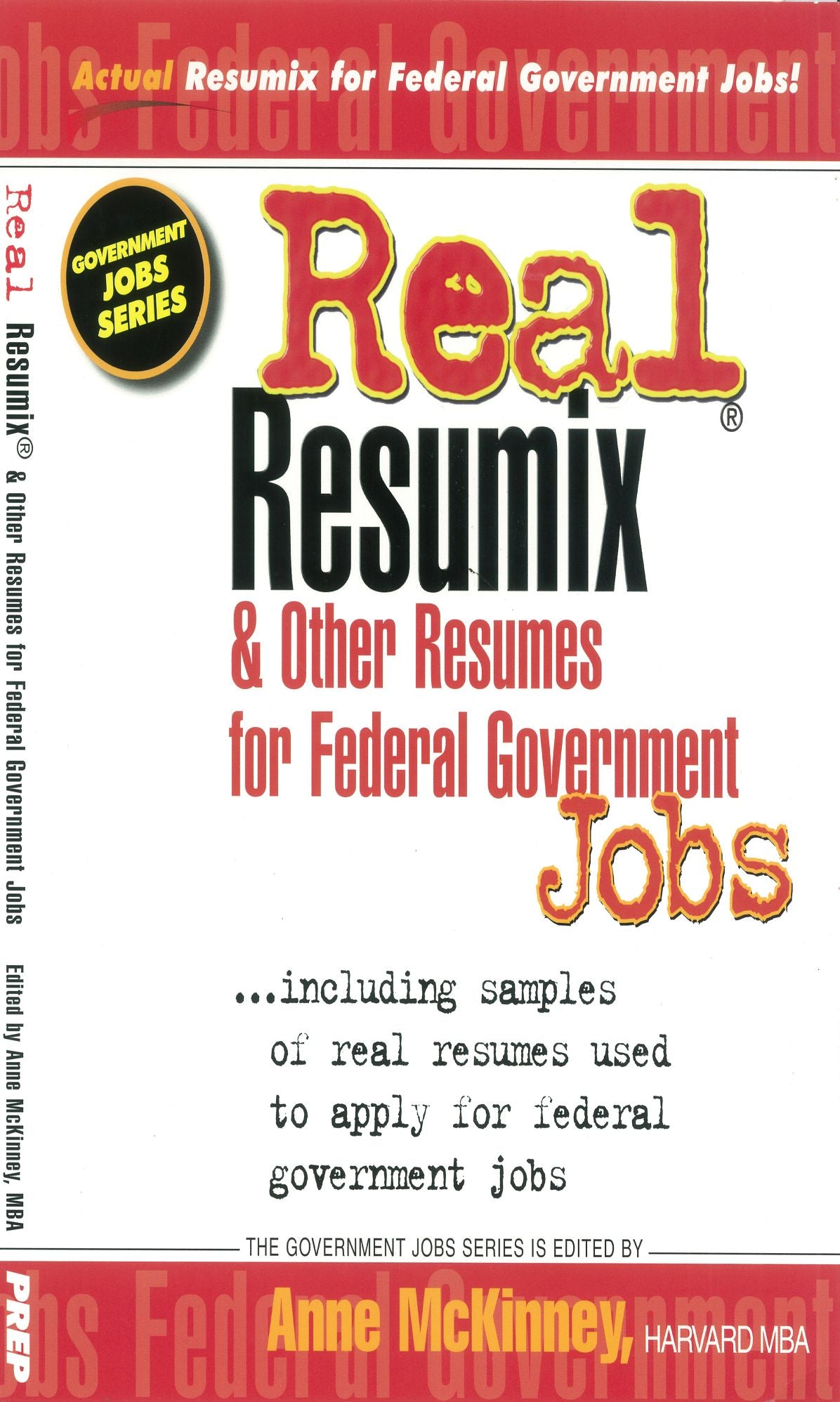 Real Resumix & Other Resumes for Federal Government Jobs