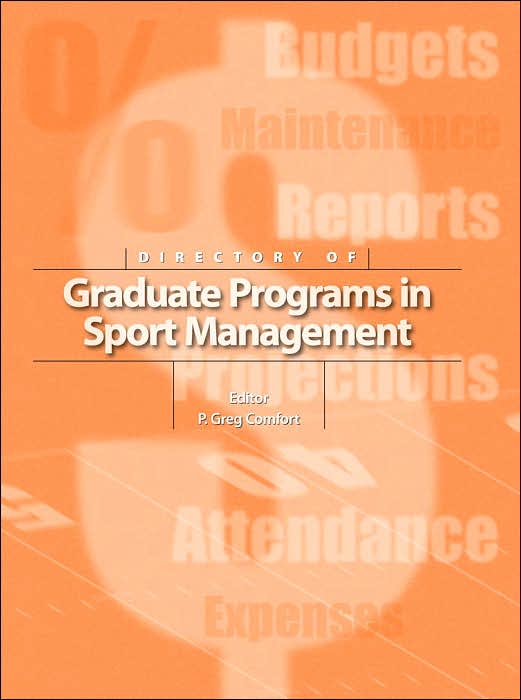 Directory of Graduate Programs in Sport Management