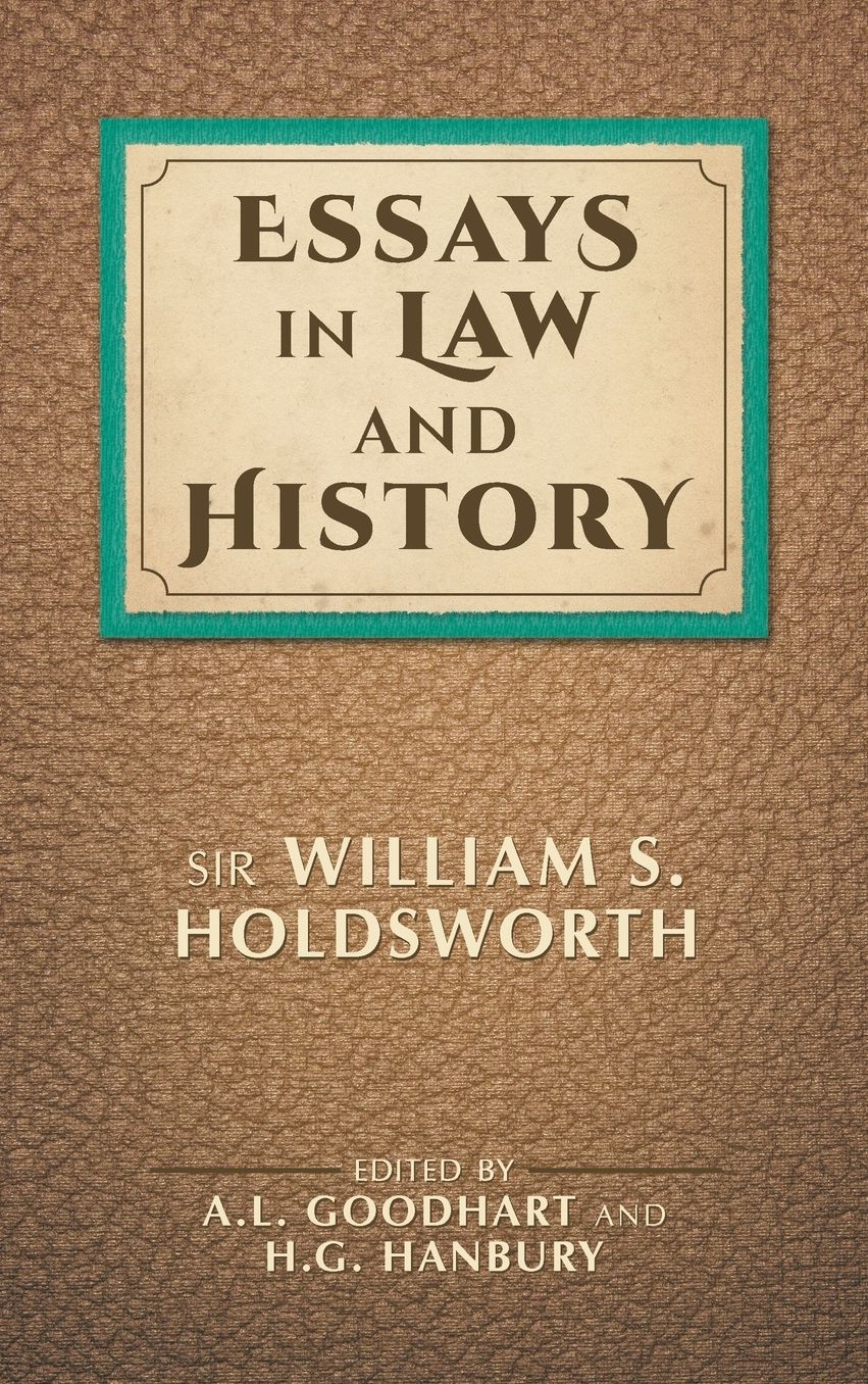Essays in Law and History 1946