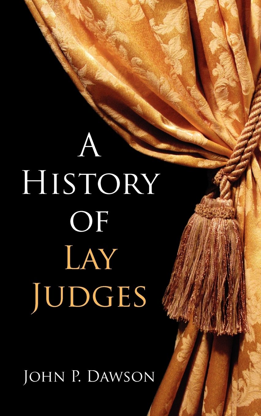 A History Of Lay Judges