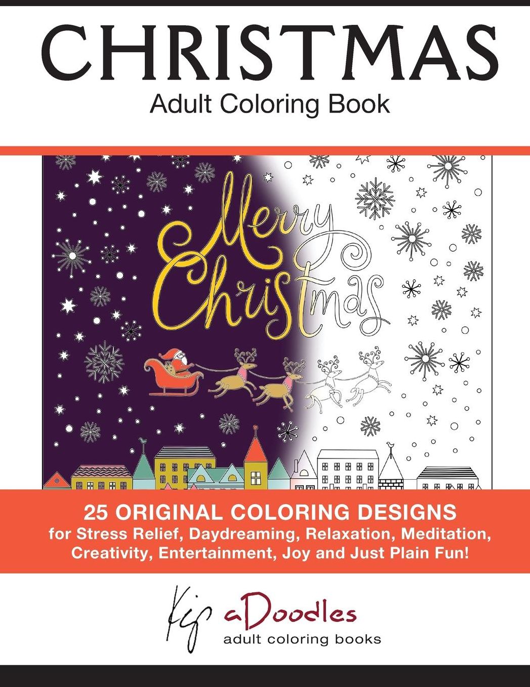 Christmas: Adult Coloring Book