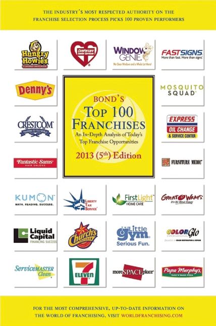 Bond's Top 100 Franchises, 2013