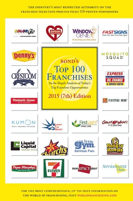 Bond's Top 100 Franchises, 2015