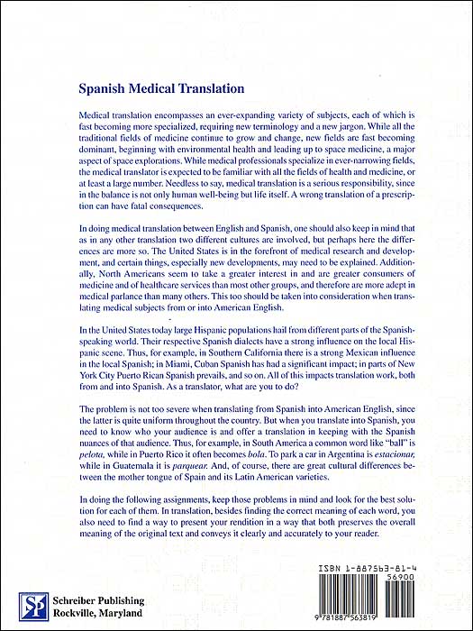 Translator Self Training Spanish-Medical