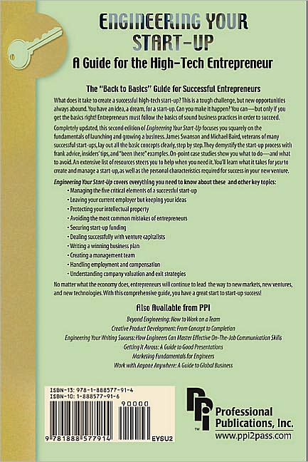Engineering Your Start-Up: A Guide for the High-Tech Entrepreneur - completely revised