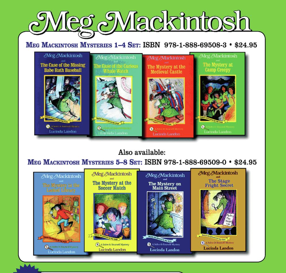 Meg Mackintosh Mystery Books Set (Books 1-4)