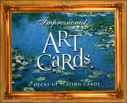 Impressionist Art Cards: 2 Decks of Playing Cards
