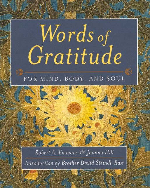 Words of Gratitude for Mind, Body and Soul