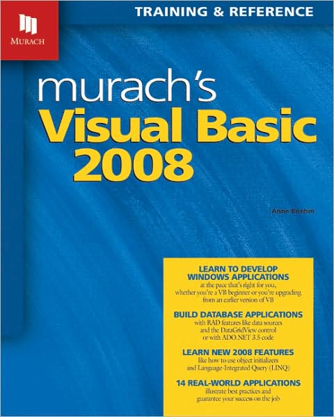 Murach's Visual Basic, 2008