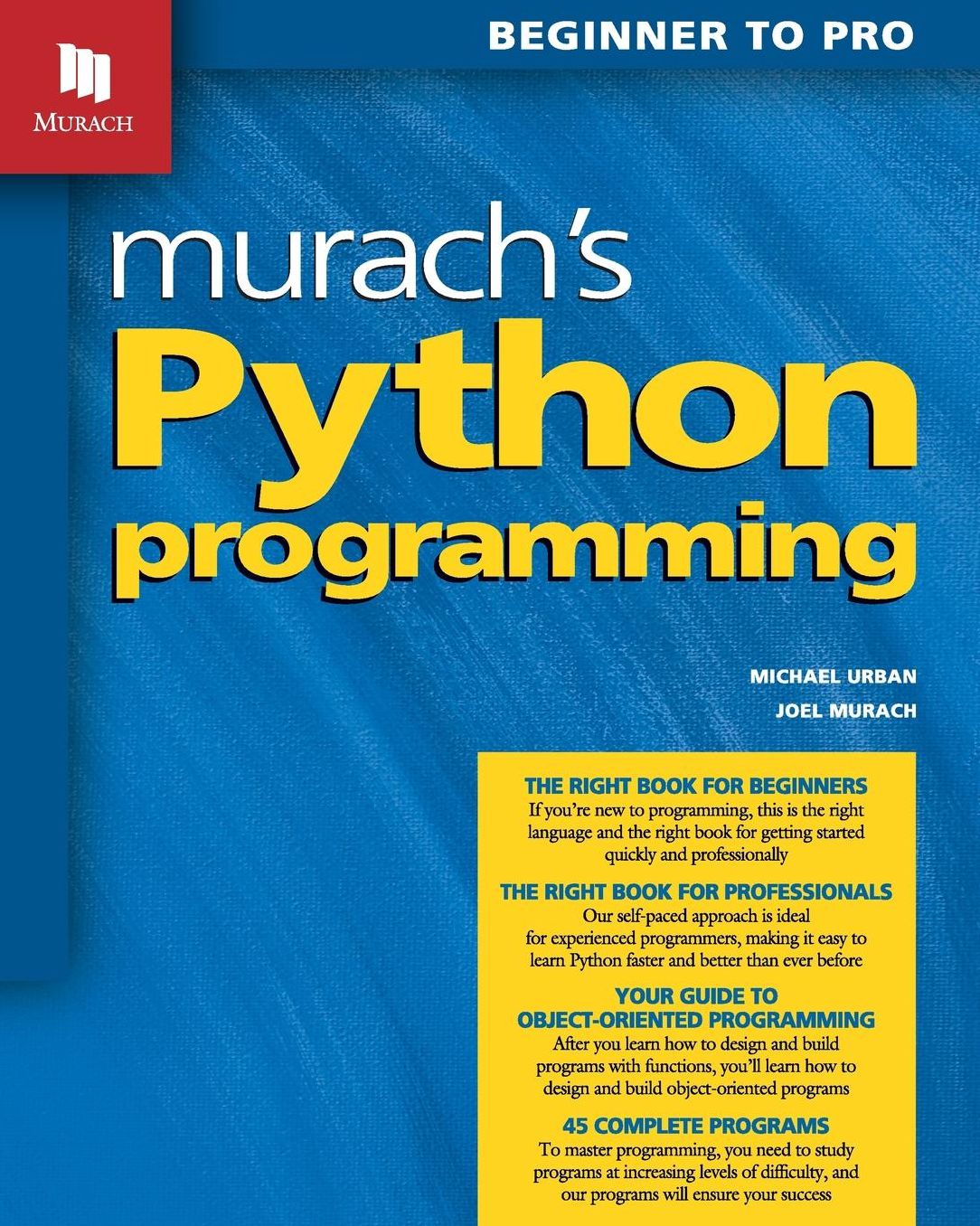 Murach's Python Programming
