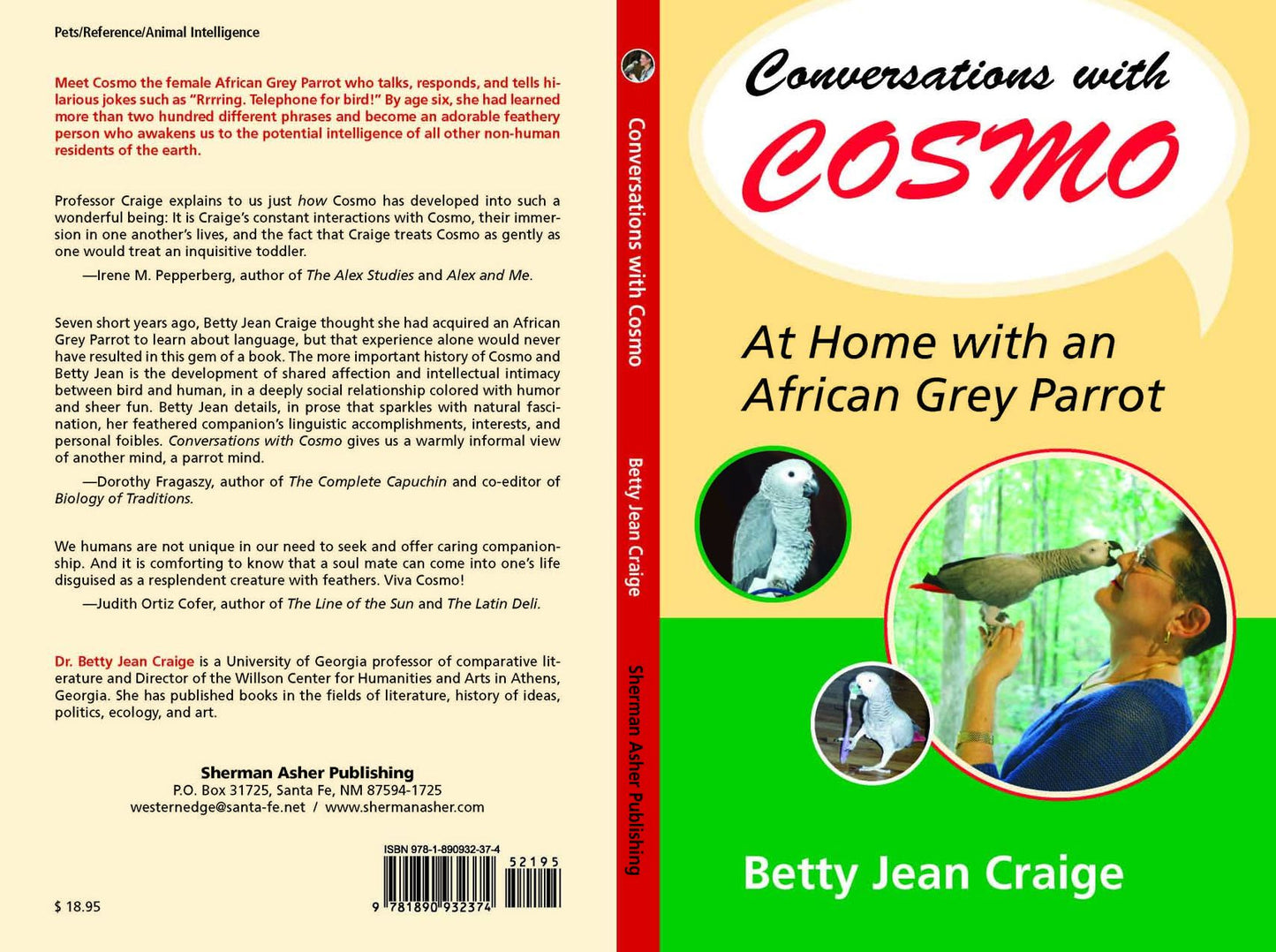 CONVERSATIONS WITH COSMO: AT HOME WITH AN AFRICAN GREY PARROT