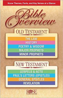 Bible Overview: Bible Overview Pamphlet