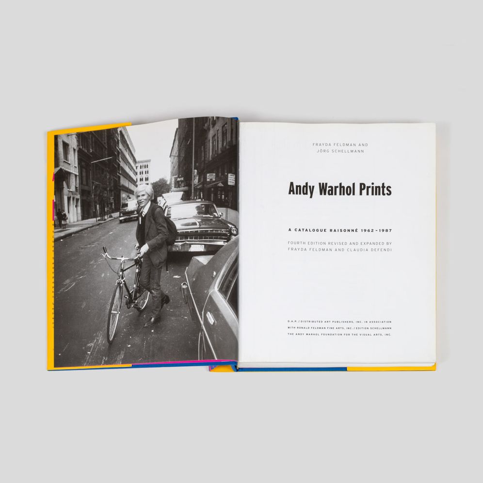 Andy Warhol: Prints: A Catalogue Raisonné 1962-1987