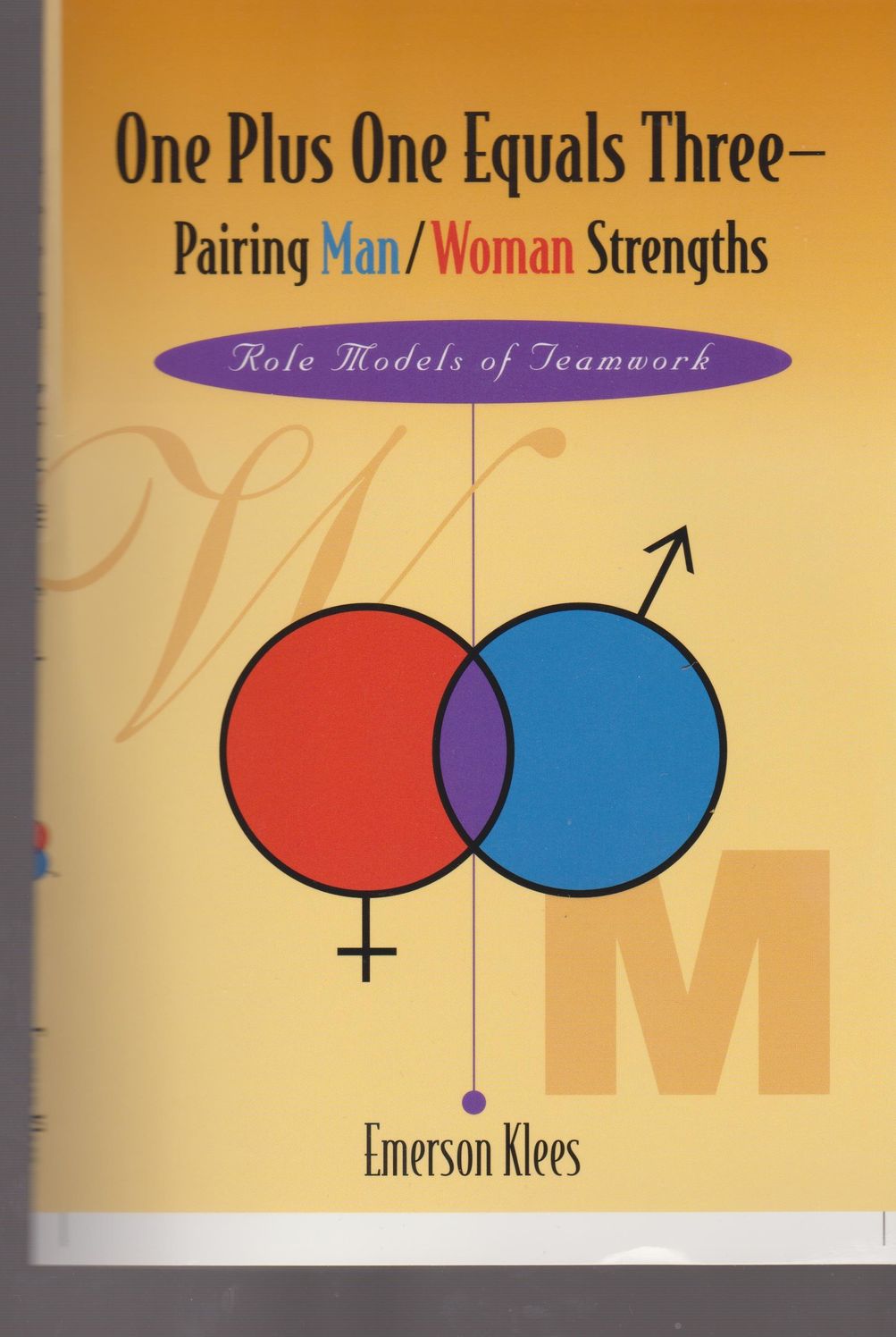 One Plus One Equals Three-Pairing Man/Woman Strengths: Role Models of Teamwork