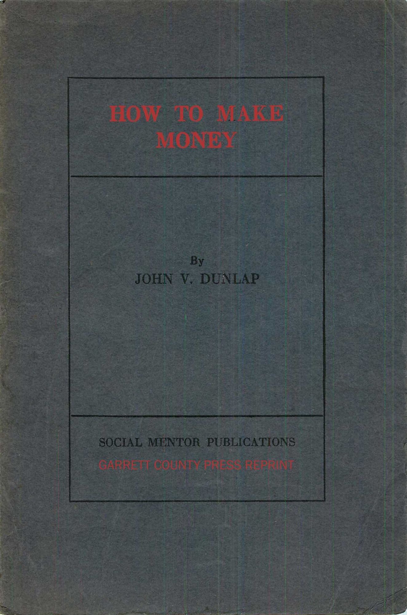 How to Make Money