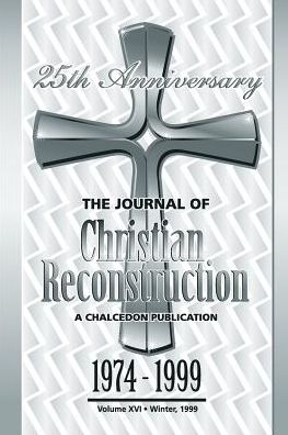 The Journal Of Christian Reconstruction