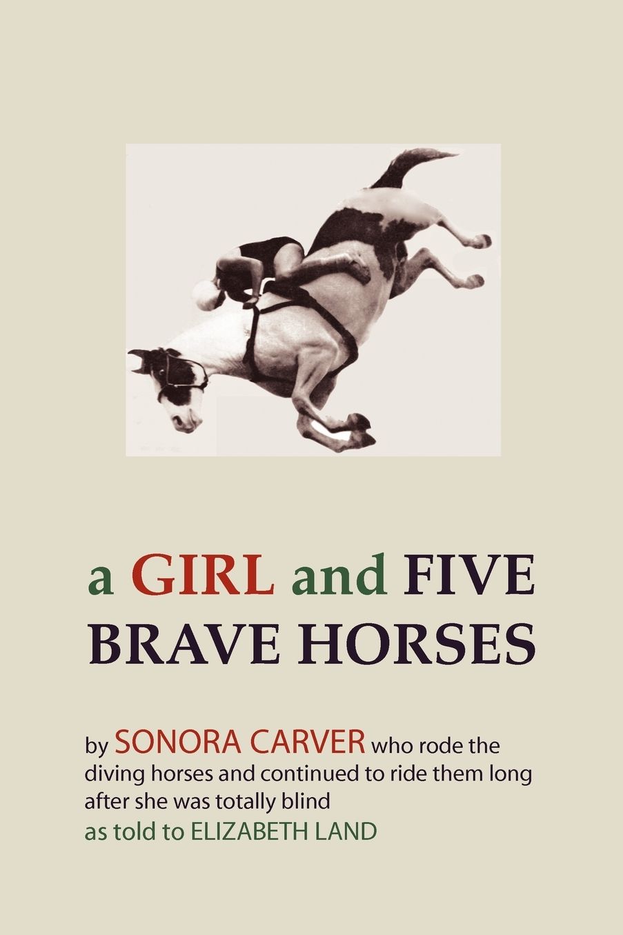 A Girl And Five Brave Horses