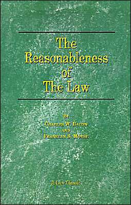 The Reasonableness Of The Law