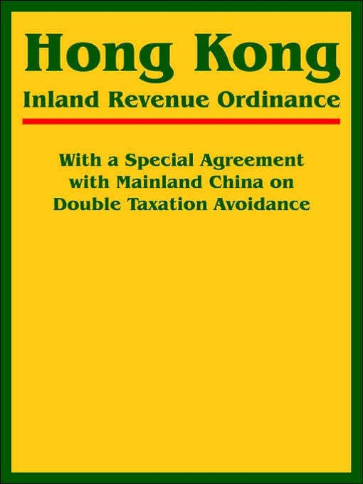 Hong Kong Inland Revenue Ordinance