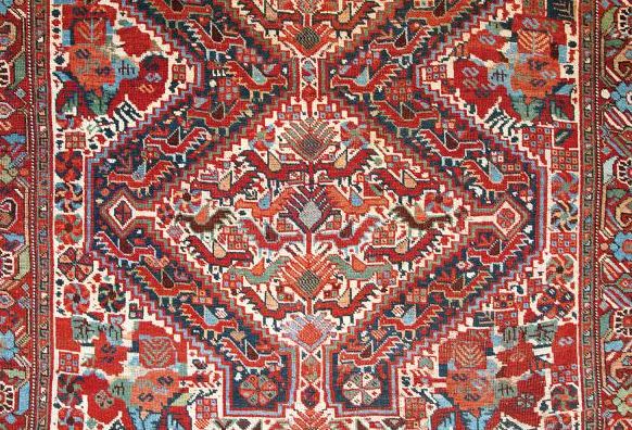 Rugs & Art: Tribal Bird Rugs & Others: A Buenos Aires Collection