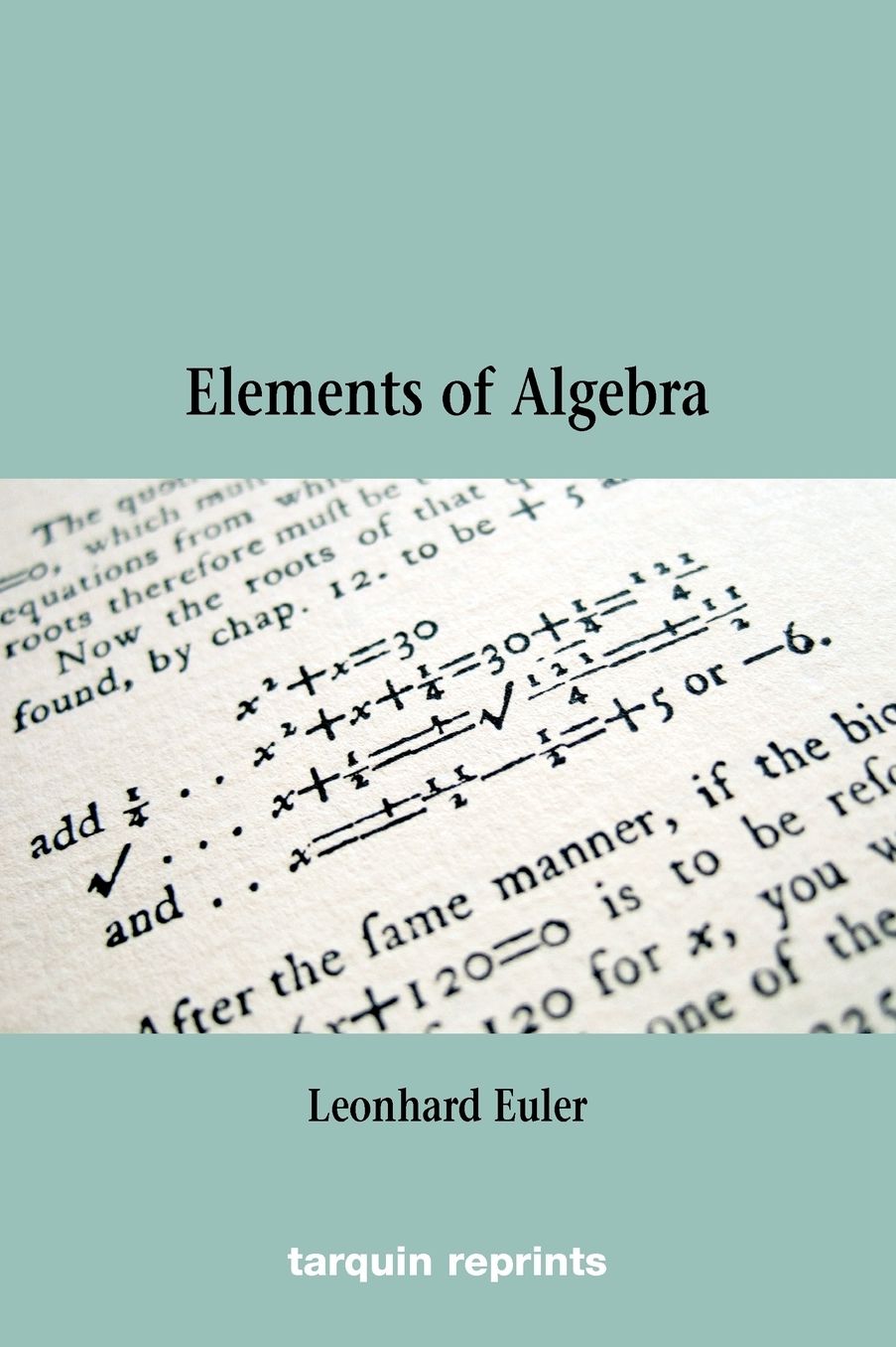 Elements of Algebra
