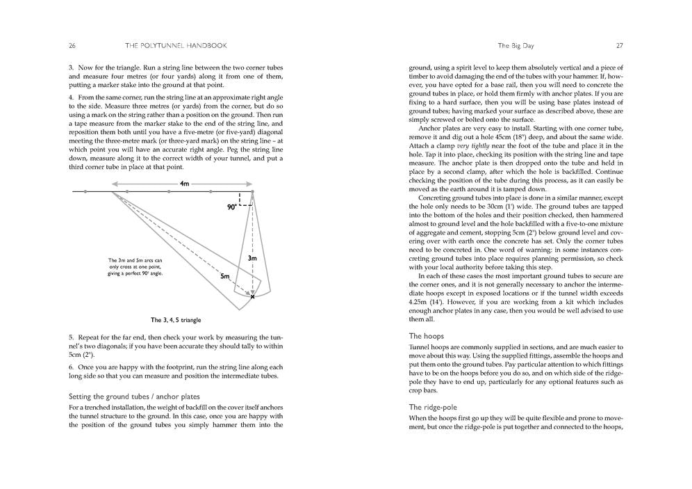 The Polytunnel Handbook: Planning/Siting/Erecting/Using/Maintaining