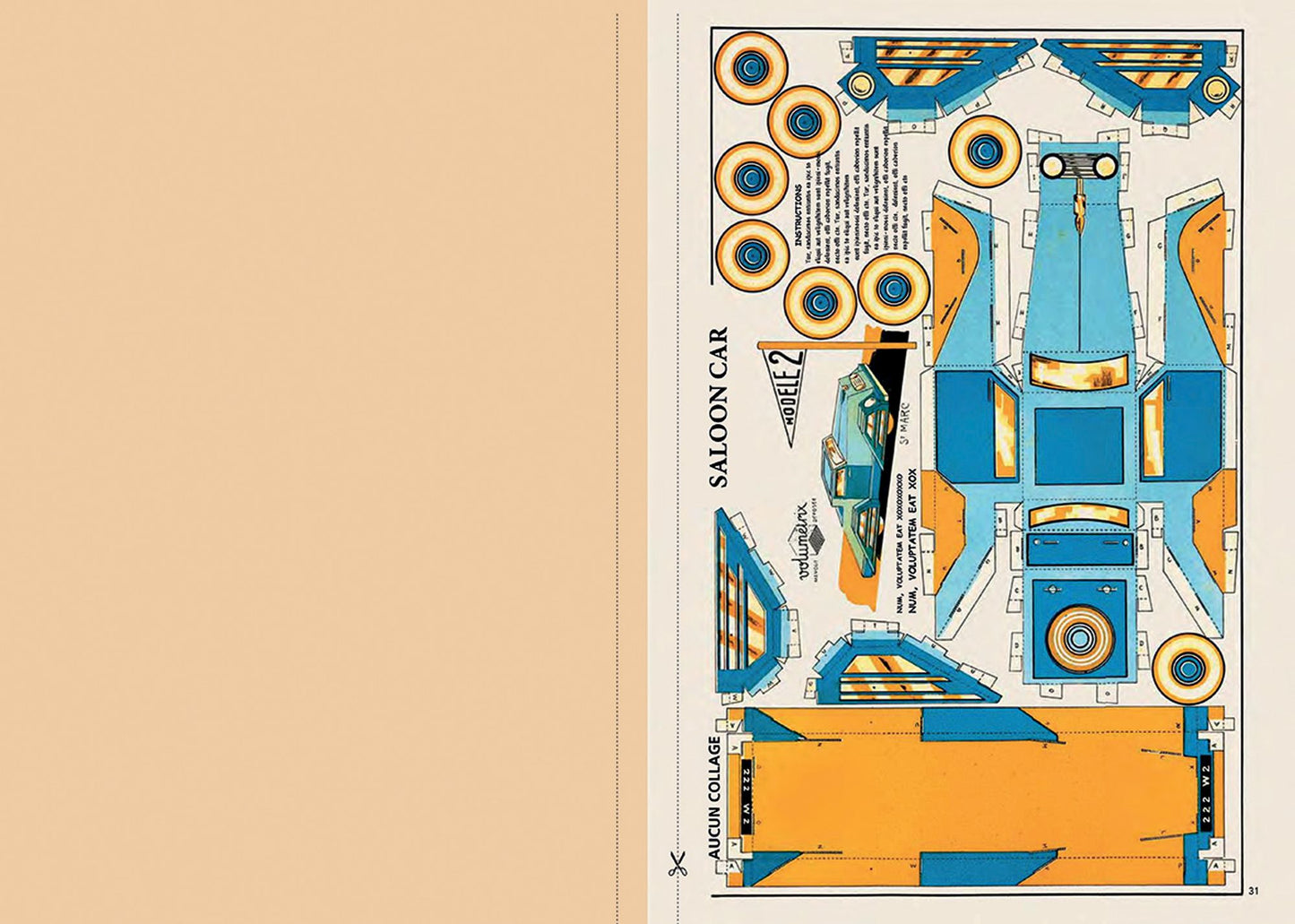 Vintage Paper Toys : 64 French Models to Make at Home