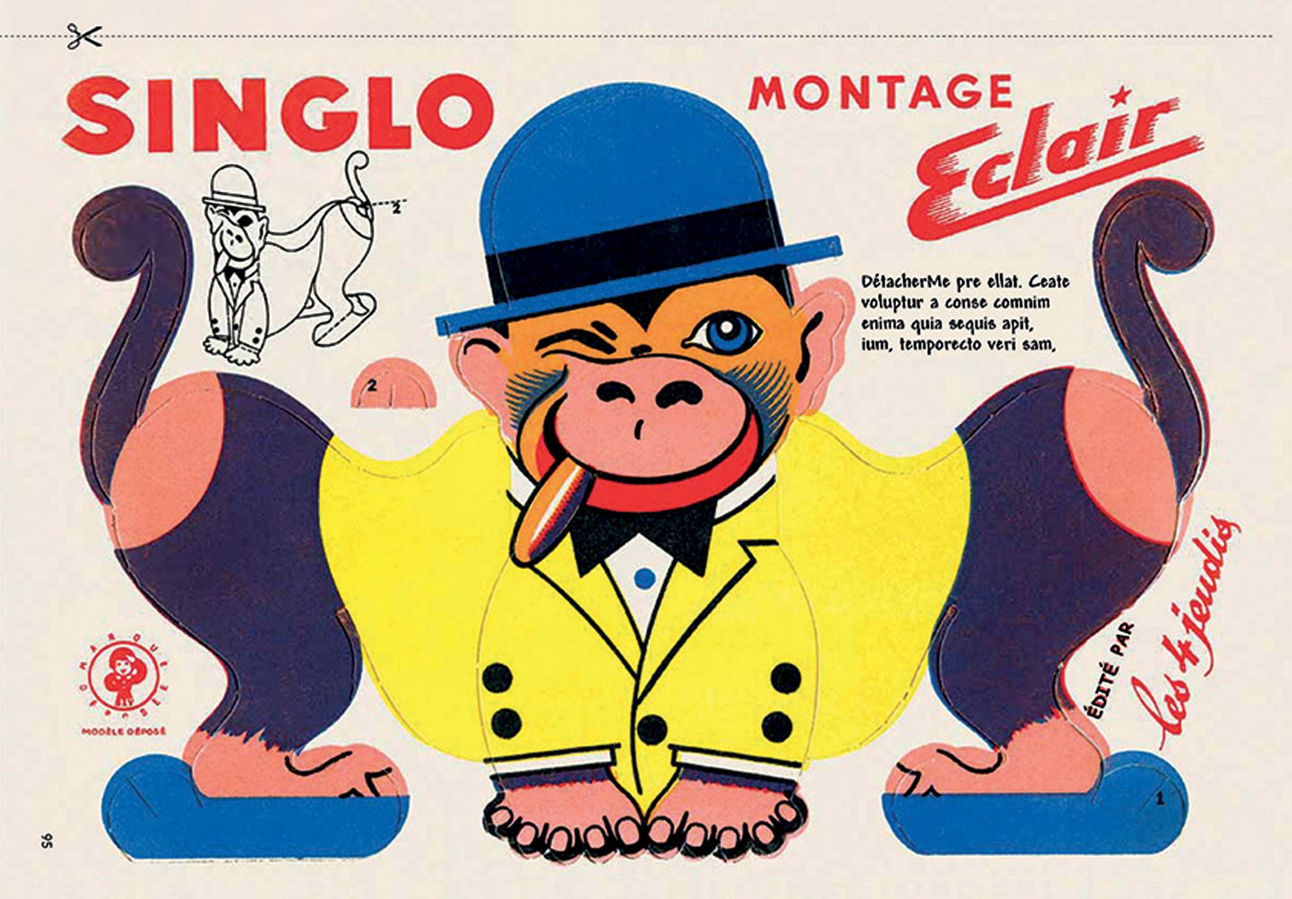 Vintage Paper Toys : 64 French Models to Make at Home