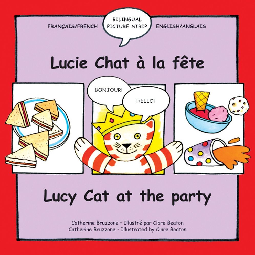 Lucy Cat at the Party/Lucie Chat A La Fete