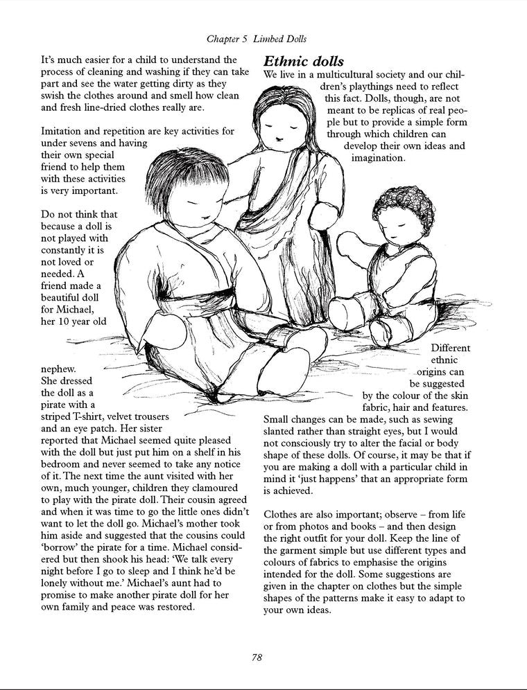 Making Waldorf Dolls