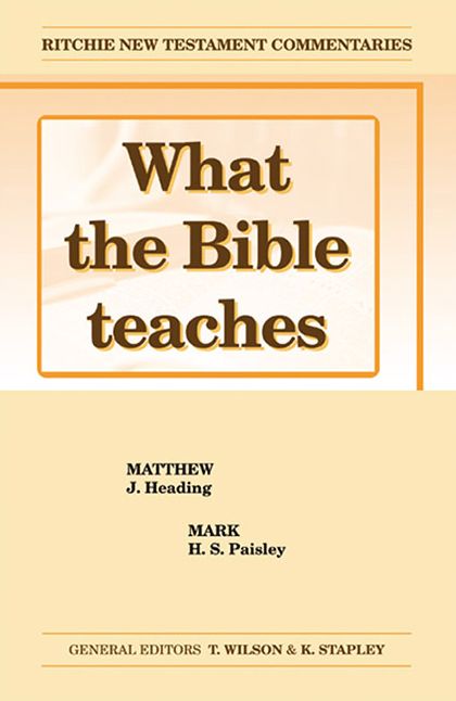 WTBT VOL 2 NT MATTHEW MARK