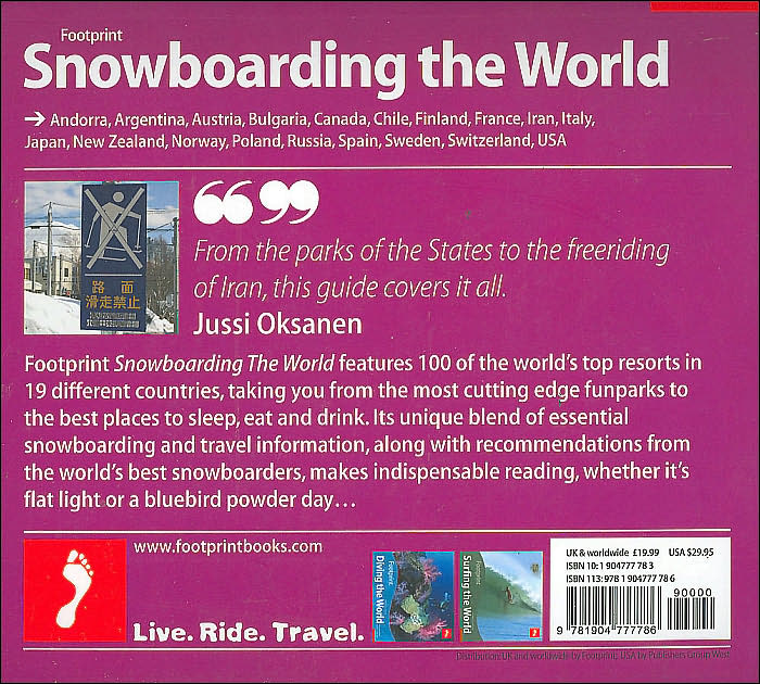 Footprint Snowboarding the World
