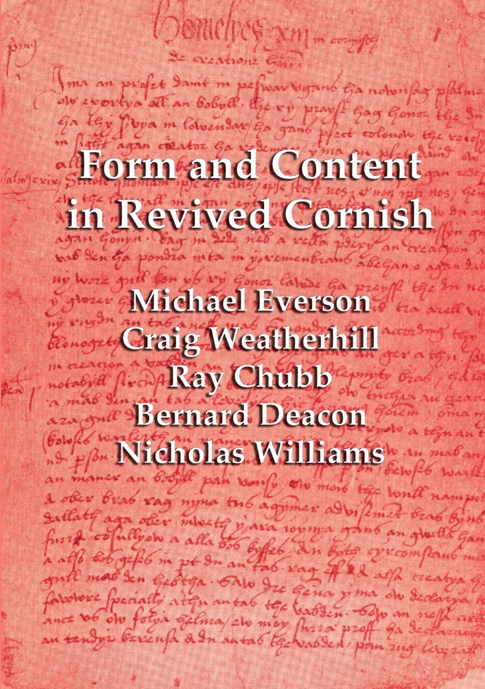 Form And Content In Revived Cornish