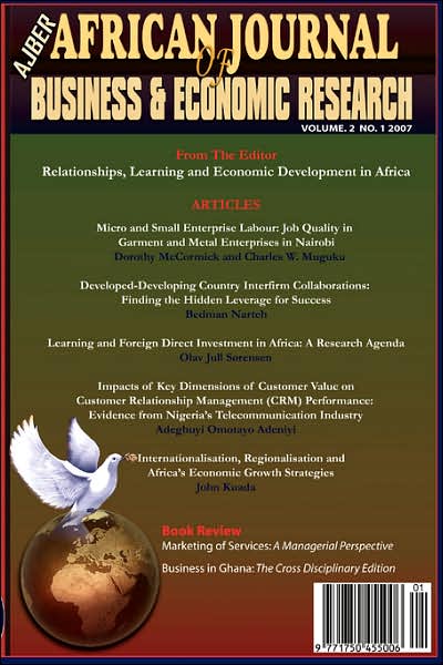 African Journal Of Business And Economic Research, Vol 2 No 1 2007
