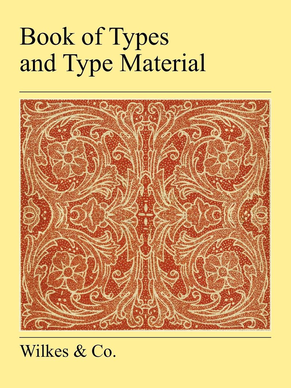 Book Of Types And Type Material