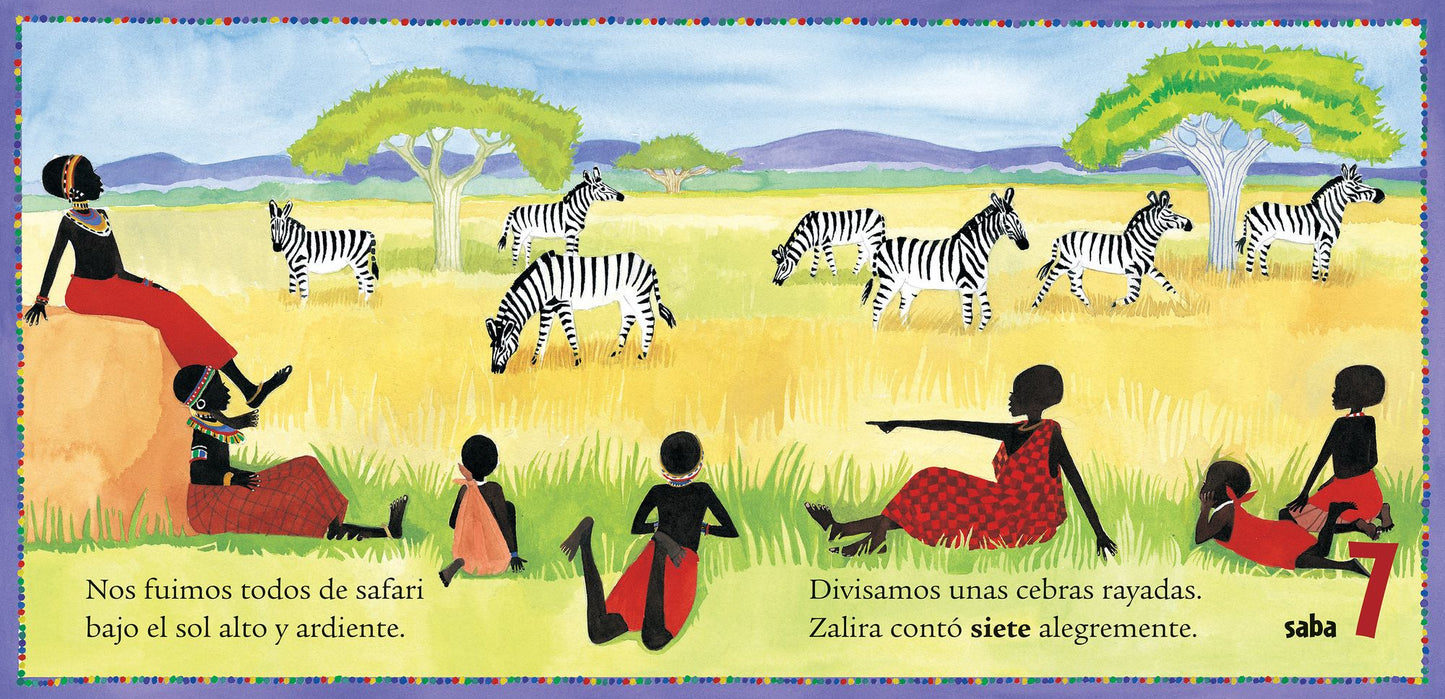 Nos fuimos todos de safari: Una adventura dde numeros por Tanzania