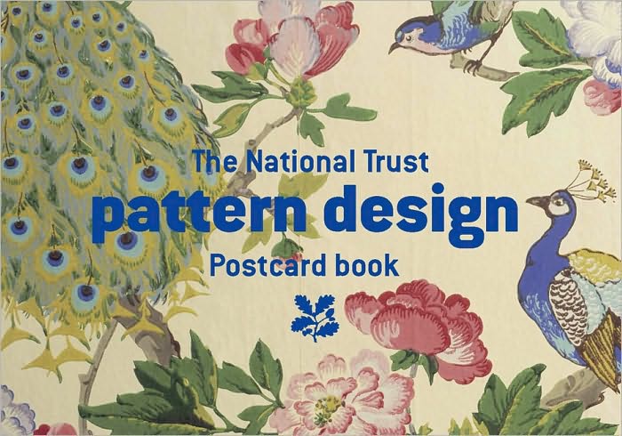 National Trust Pattern Design Postcard Book