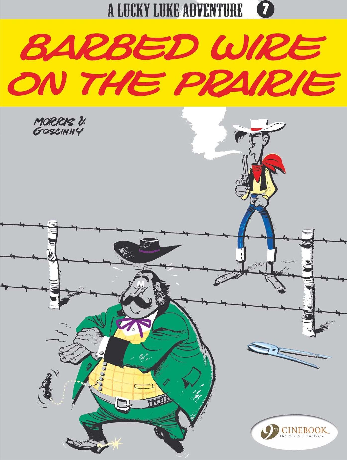 Barbed Wire on the Prairie (Lucky Luke Adventure Series #7)
