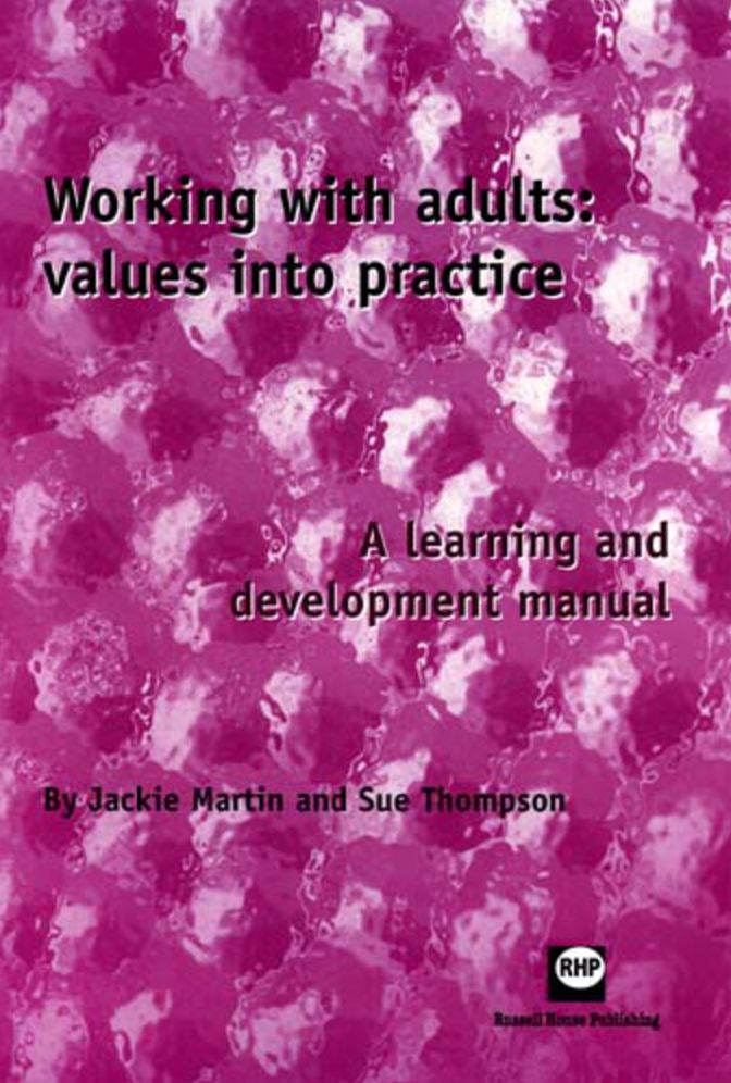 Working with Adults: Values into Practice