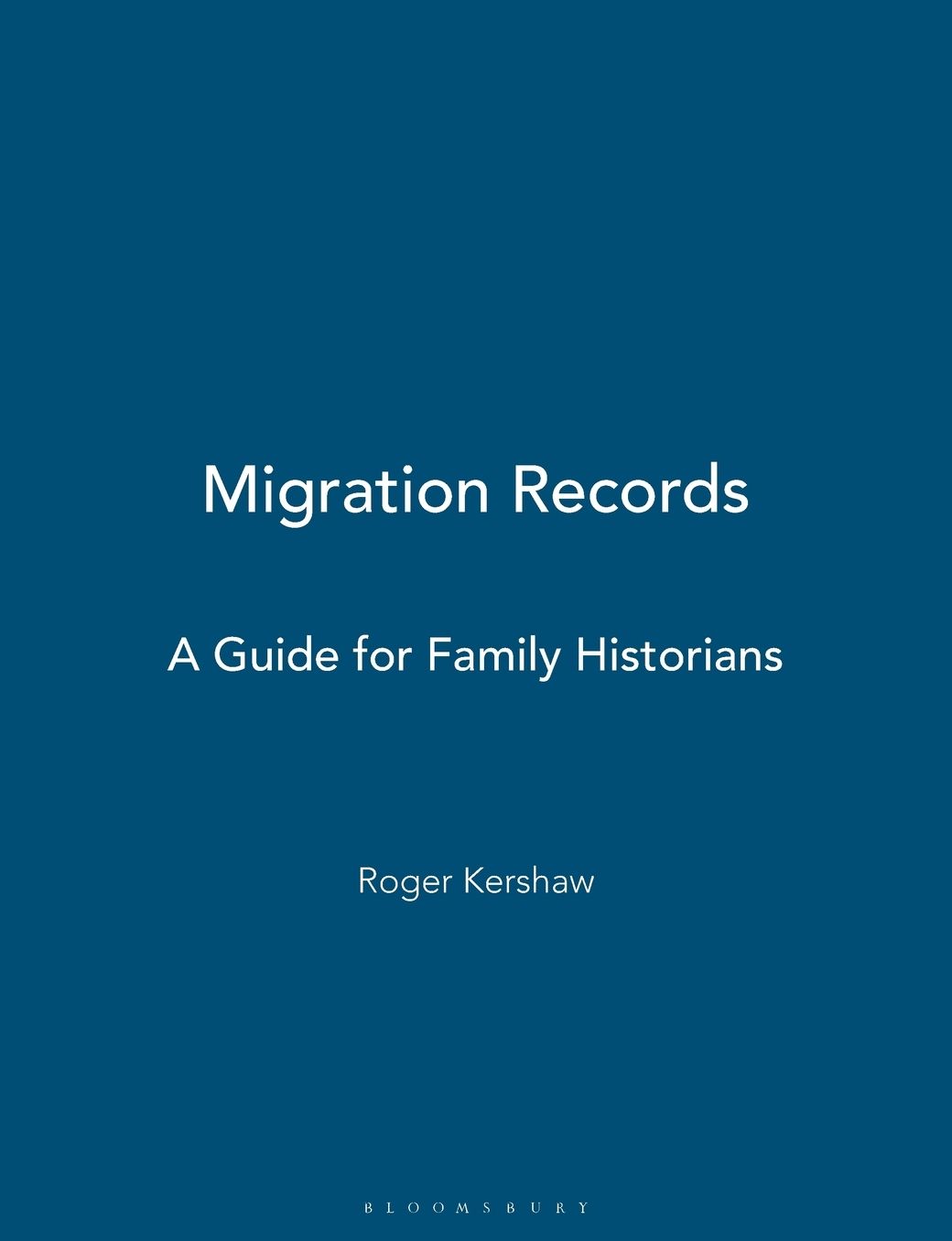 Migration Records: A Guide for Family Historians