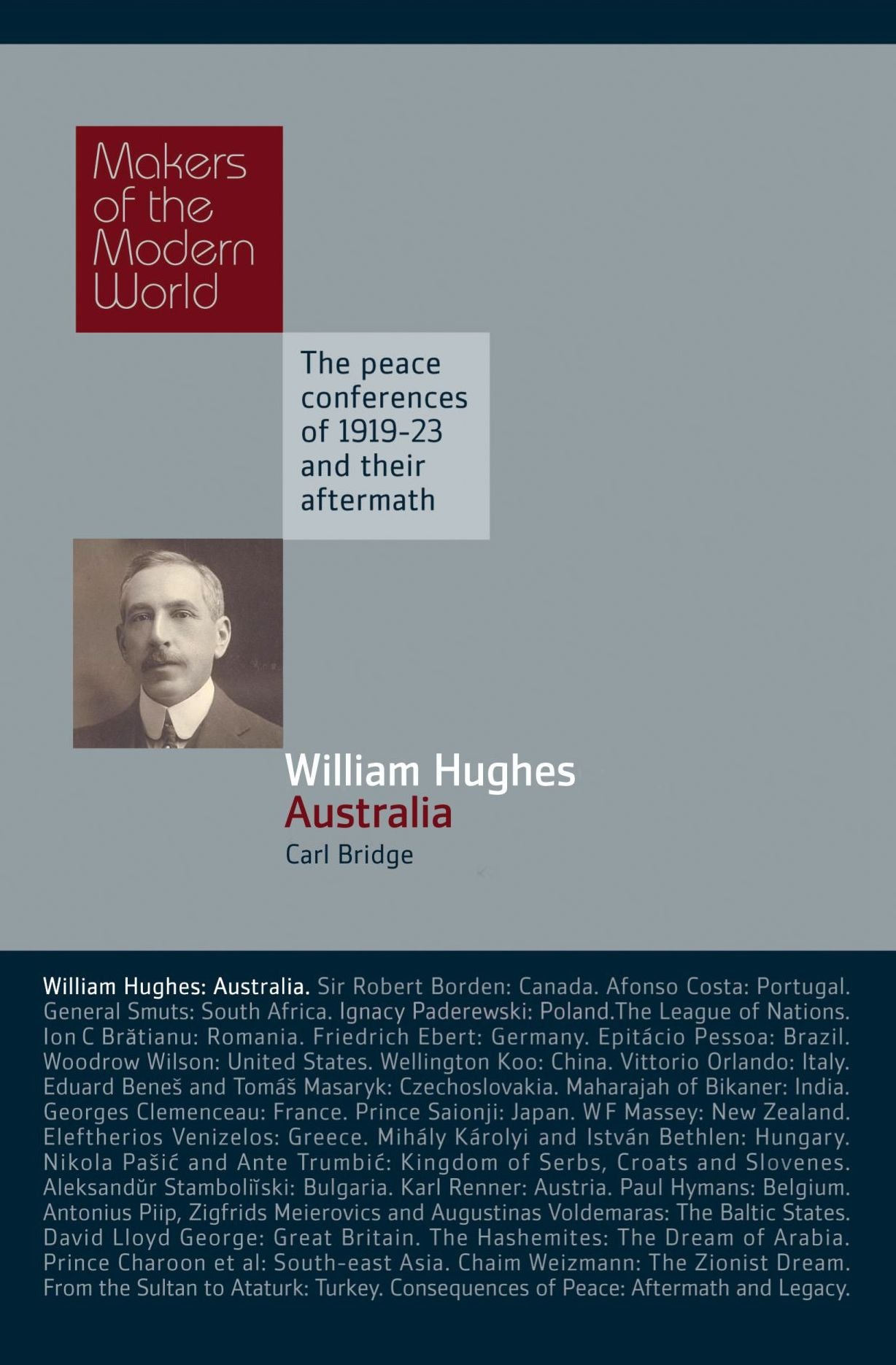 William Hughes: Australia: The Paris Peace Conferences of 1919-23 and their Aftermath