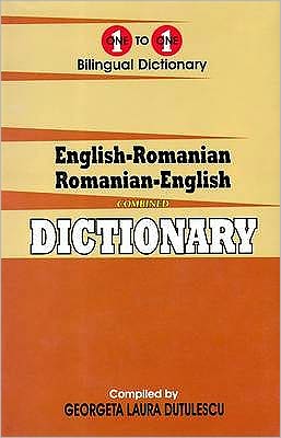 English-Romanian & Romanian-English One-To-One Dictionary