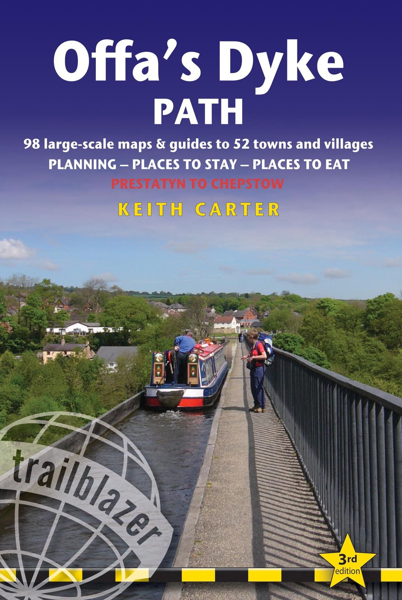Offa's Dyke Path, 3rd: British Walking Guide: planning, places to stay, places to eat; includes 87 large-scale walking maps