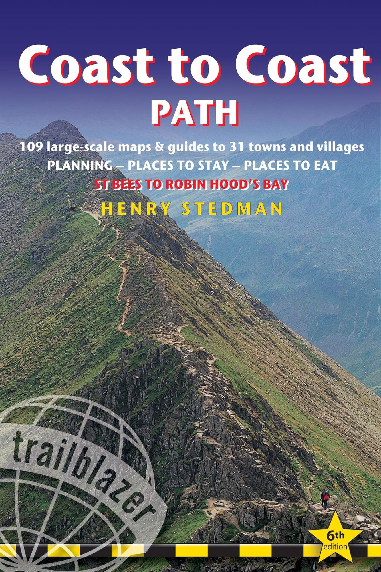 Coast to Coast Path: British Walking Guide: planning, places to stay, places to eat; includes 109 large-scale walking maps