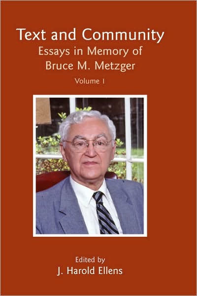 Text And Community, Vol. 1